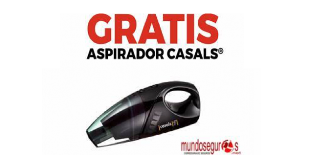 Regalo Mundoseguros aspirador Casals