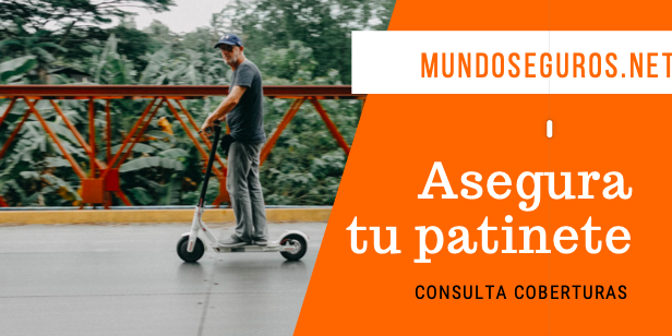 seguro patinete eléctrico Mundoseguros
