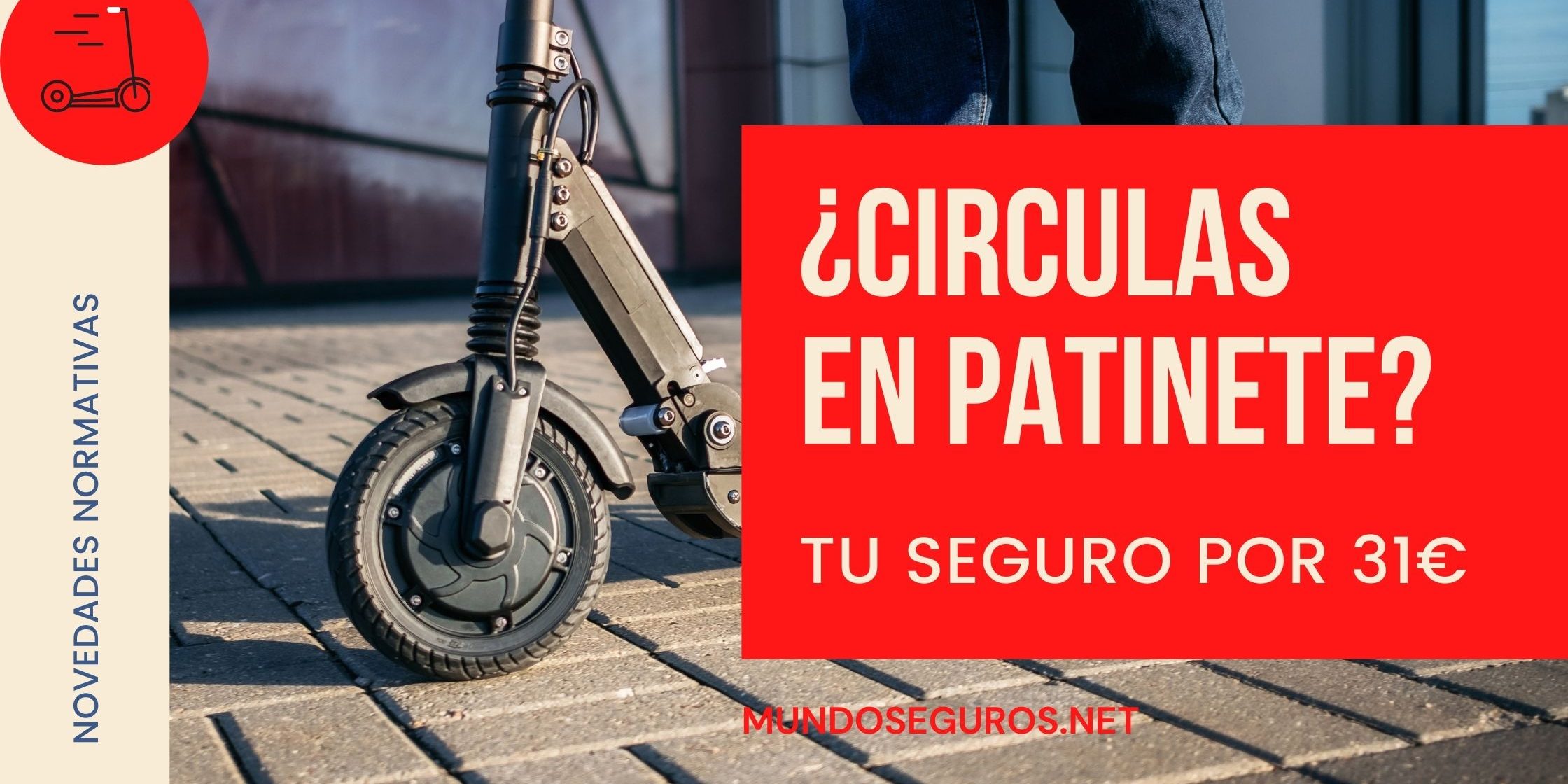 ¿CIRCULAS CON PATINETE? patinete eléctrico